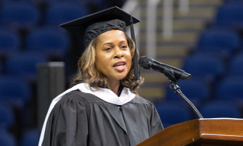 Retired NASA astronaut Joan Higginbotham